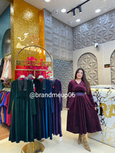 Velvet Dress With Belt (VELVET-5)